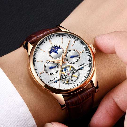 Carter | Automatic Mechanical Tourbillon Watch