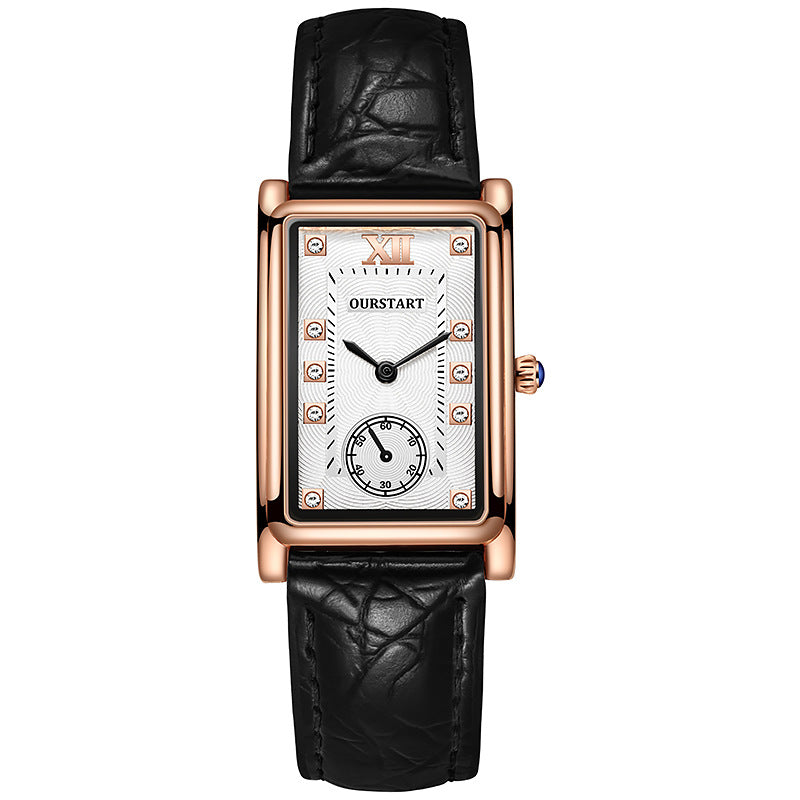 Bryson | Exquisite Leather Strap Couple Watch