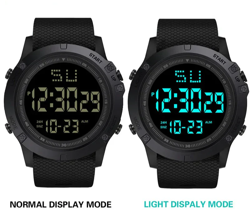 Cole | Rugged LED Digital Military Sports Watch