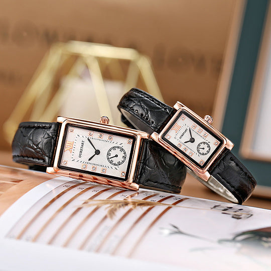 Bryson | Exquisite Leather Strap Couple Watch