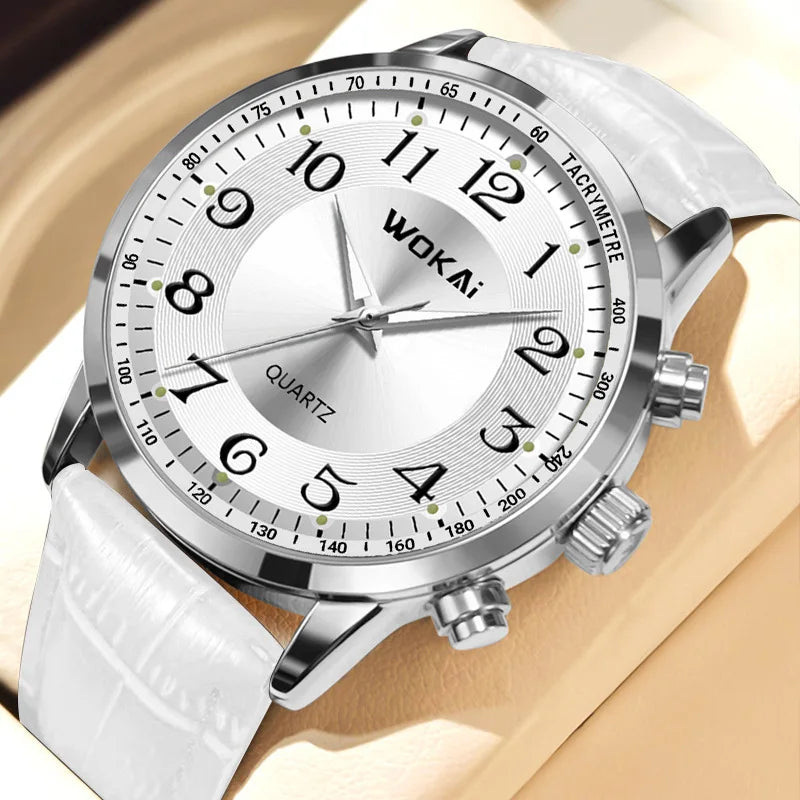 Colton | Casual Sport White Watch