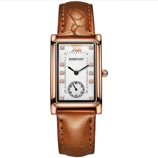 Bryson | Exquisite Leather Strap Couple Watch