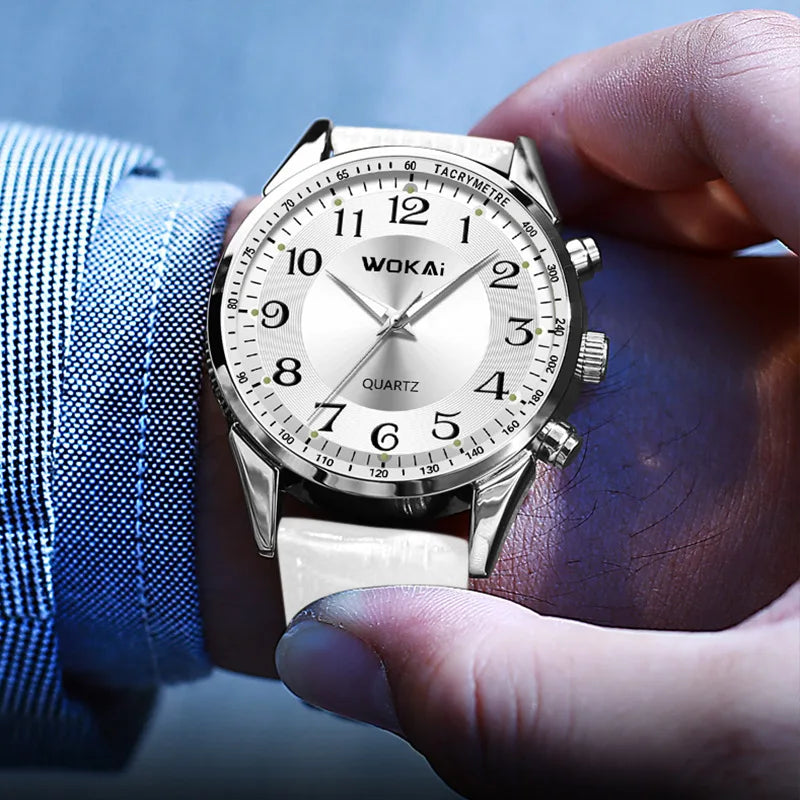 Colton | Casual Sport White Watch
