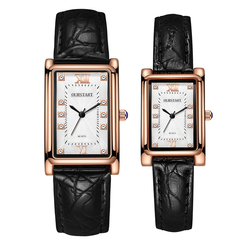 Bryson | Exquisite Leather Strap Couple Watch