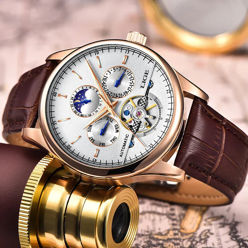 Carter | Automatic Mechanical Tourbillon Watch