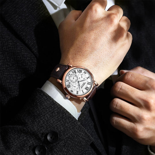 Nolan | Luxury Casual Fashion Chronograph Watch