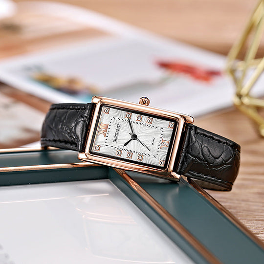 Bryson | Exquisite Leather Strap Couple Watch