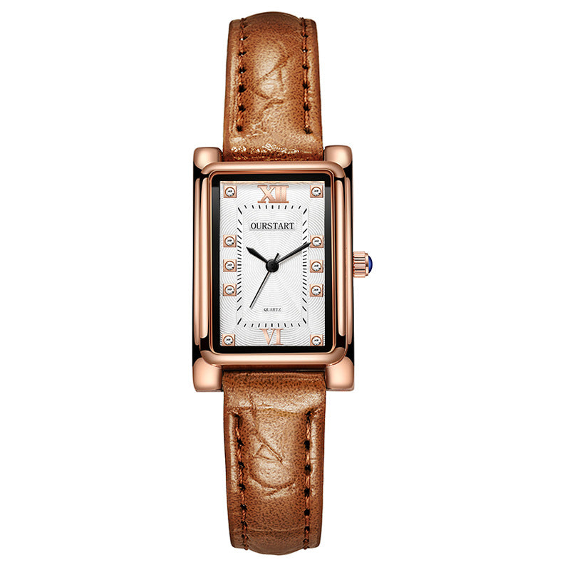 Bryson | Exquisite Leather Strap Couple Watch
