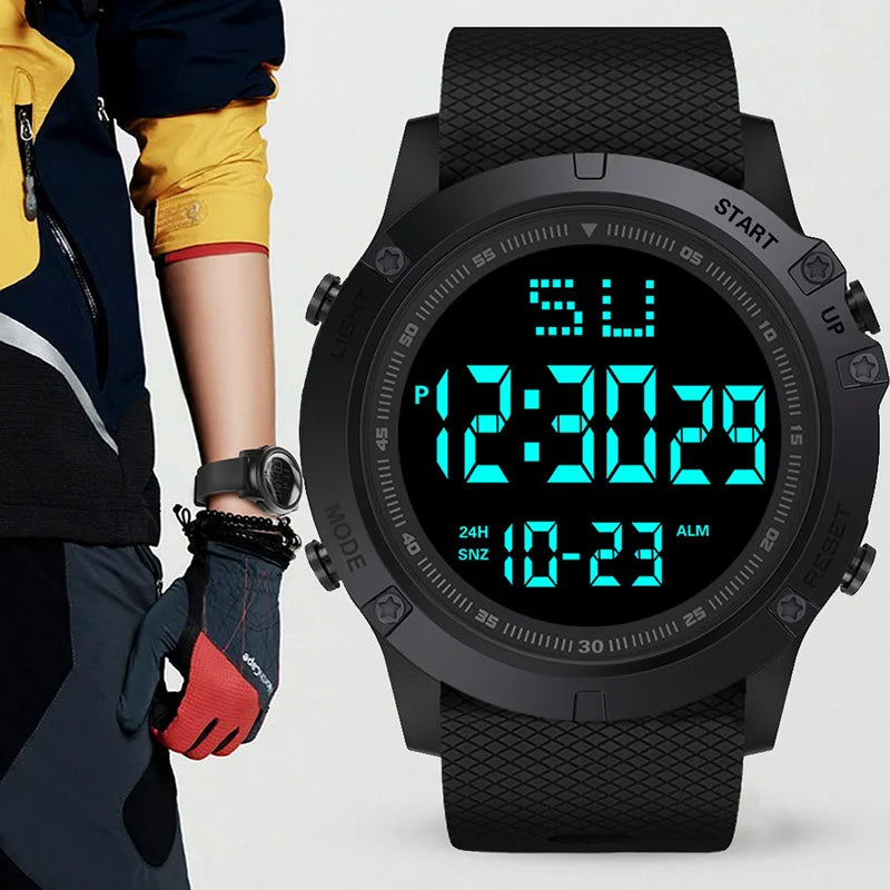 Cole | Rugged LED Digital Military Sports Watch