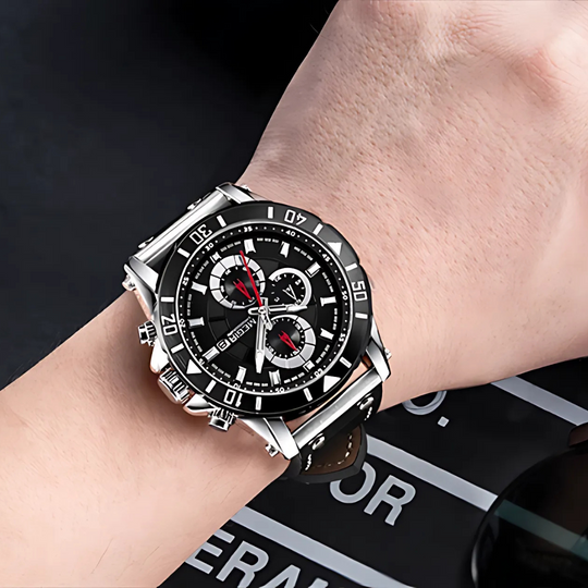 Lorenzo | Leather Strap Quartz Watch