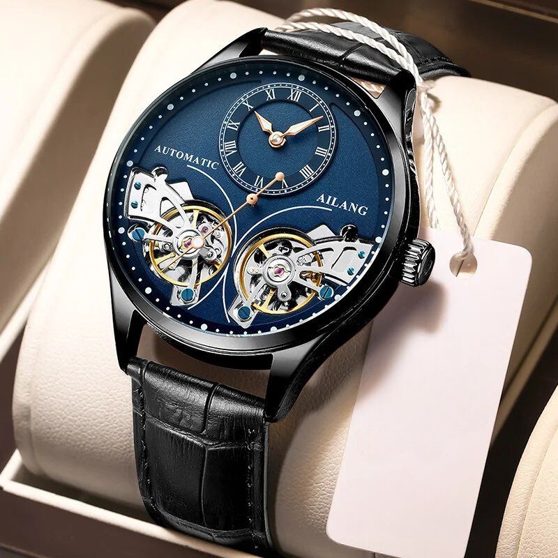 Nathan | Double Tourbillon Luminous Mechanical Watch