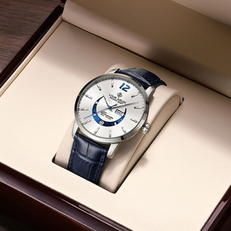 Waylon | Elegant Luminous Moonphase Watch