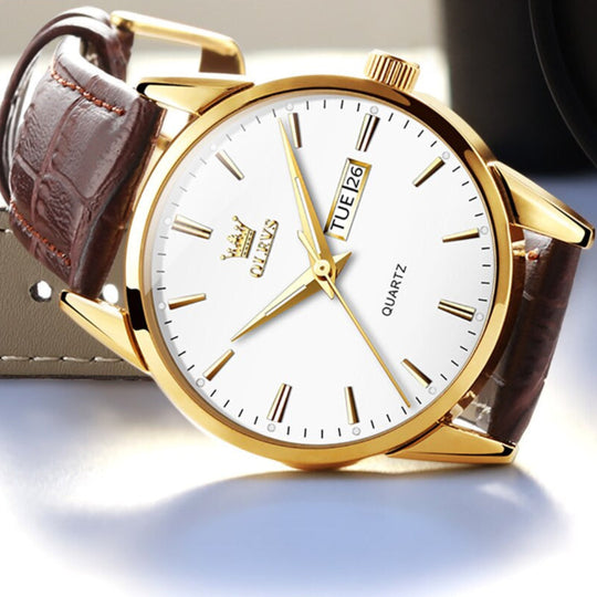 Hudson | Luxury Business Leather Watch