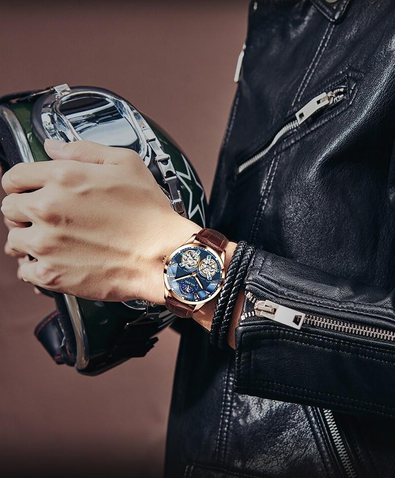 Thiago | Tourbillon Design Business Mechanical Watch