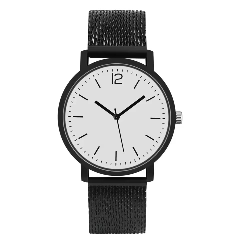 Elliot | Black-Toned Couple Quartz Watch
