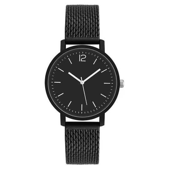 Elliot | Black-Toned Couple Quartz Watch