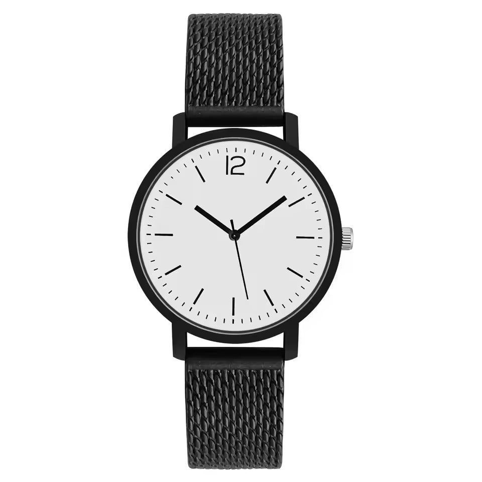 Elliot | Black-Toned Couple Quartz Watch