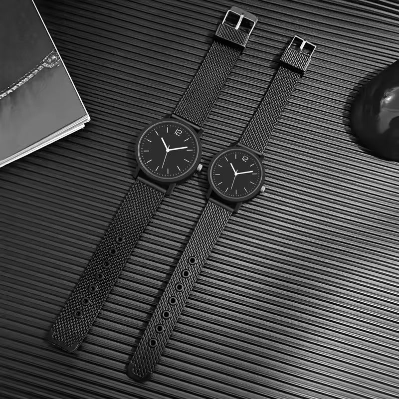 Elliot | Black-Toned Couple Quartz Watch
