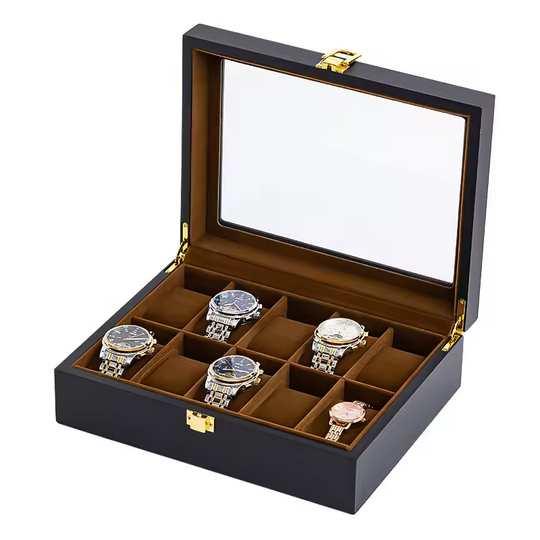 Steven | Handmade Luxury Wooden Display Case Organizer