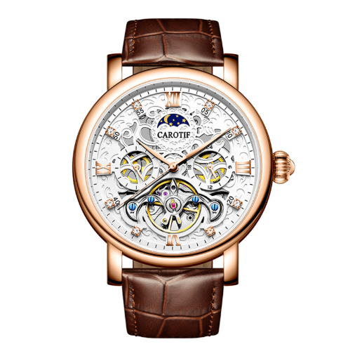 Robert | Business Leather Band Mechanical Automatic Watch