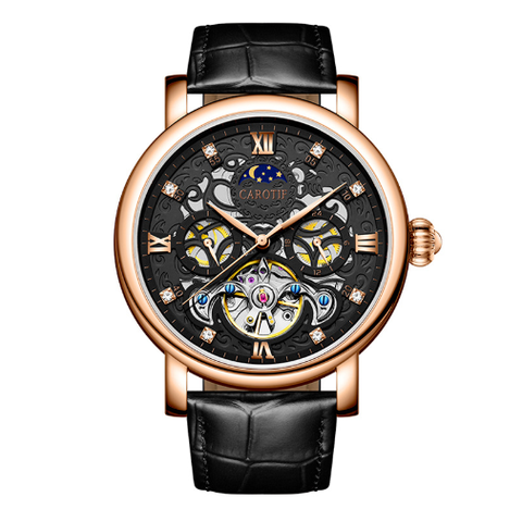 Robert | Business Leather Band Mechanical Automatic Watch