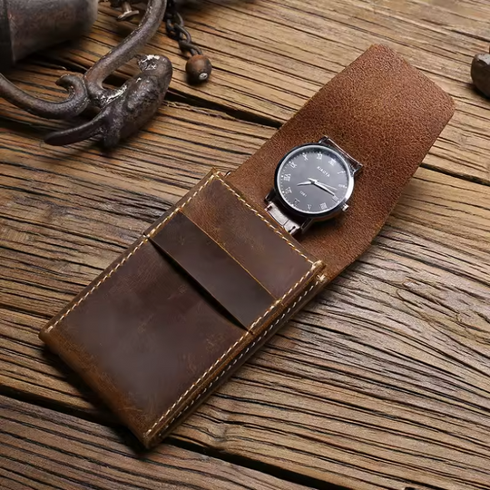Jeremy | Heritage Leather Watch Case