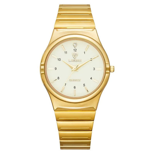Malachi | Classy Silver Toned Couple Wristwatch
