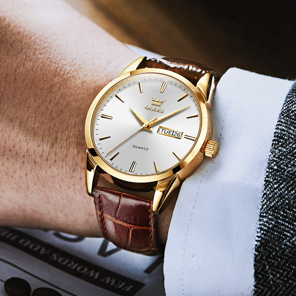 Hudson | Luxury Business Leather Watch